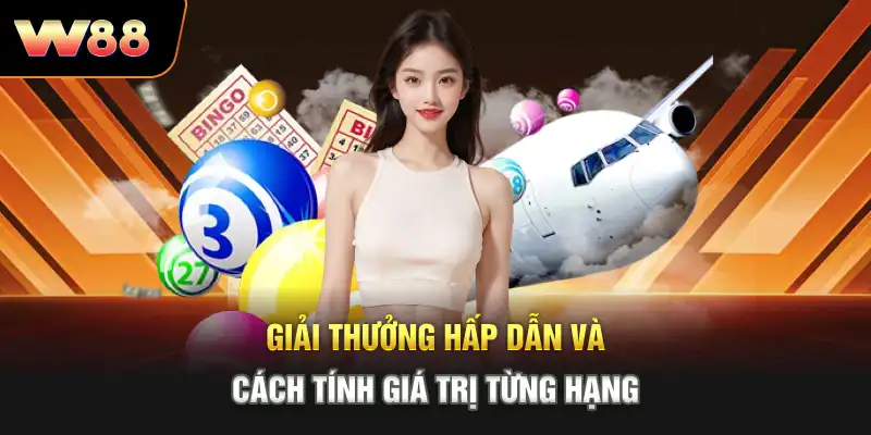 Giải thưởng hấp dẫn và cách tính giá trị từng hạng